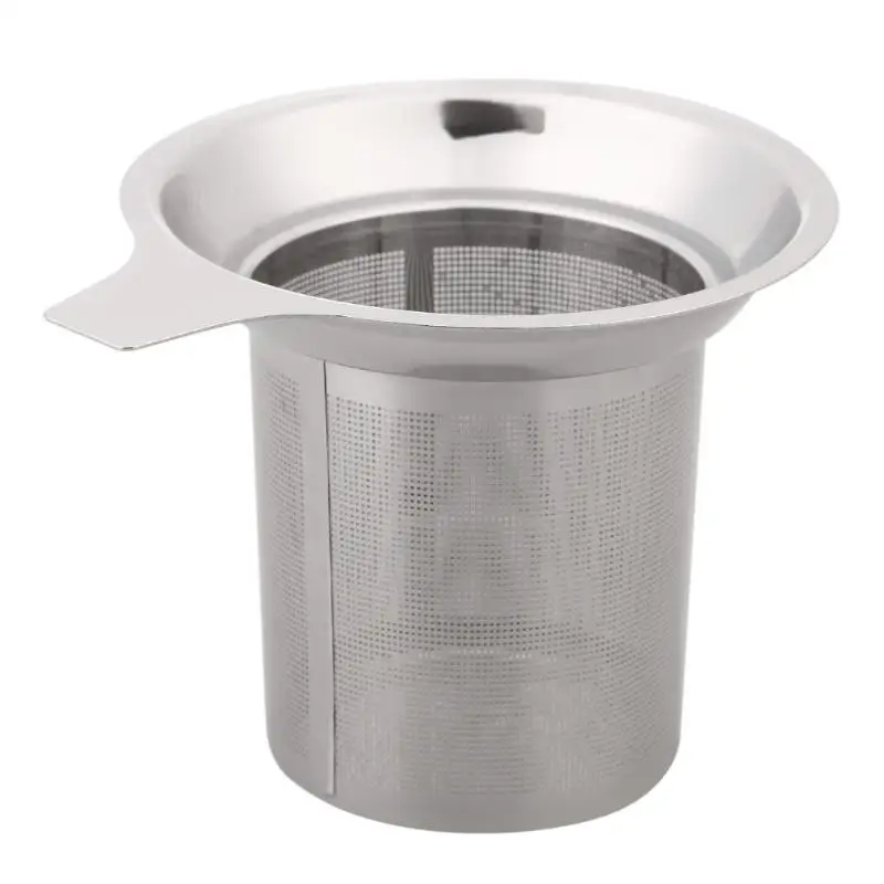 1 шт. Нержавеющая сталь сетки Чай Infuser многоразовый фильтр свободные лист для