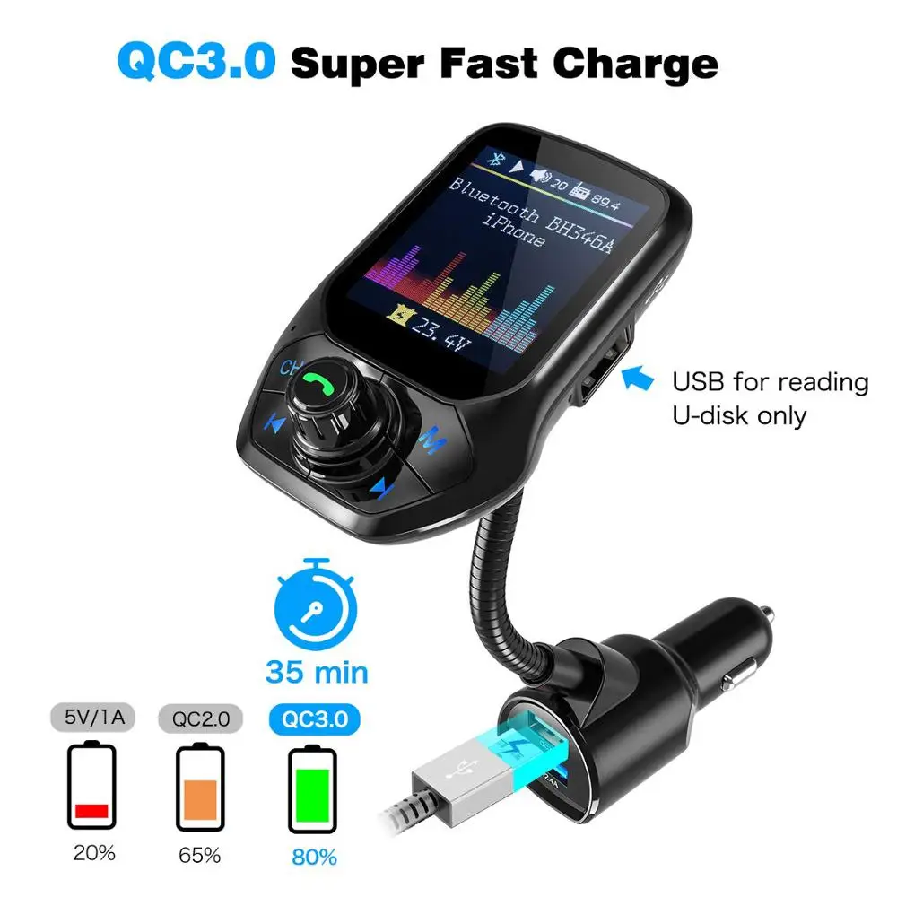 1 8 &quotна тонкопленочных транзисторах на тонкоплёночных Дисплей Bluetooth 4 2 FM