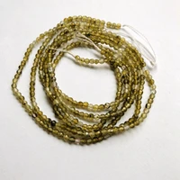 natural green labradorite micro facted beadsfaceted tiny spacer gem beadssize 2mm 3mm 4mm small beads loose 1of 15 5 strand