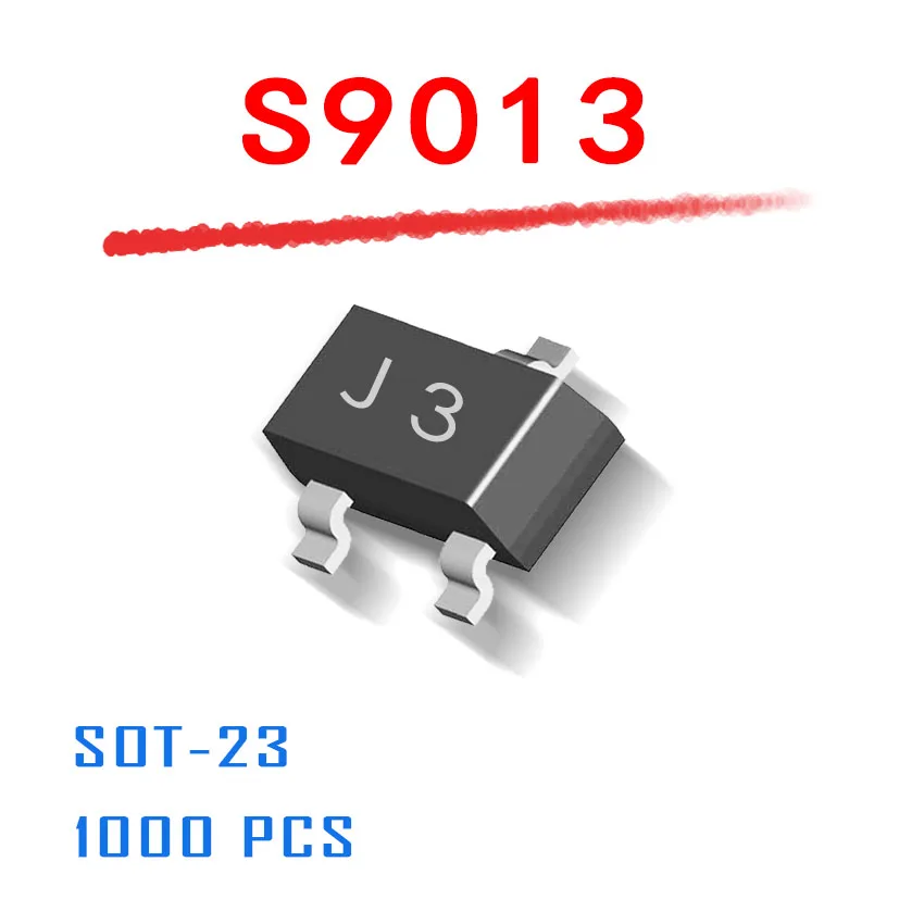 Источник питания MMBT9013 SOT 23 1000 шт./лот s9013 9013 J3 sot23 25V 0.5A 500mA npn данные внутри SMD|transistor