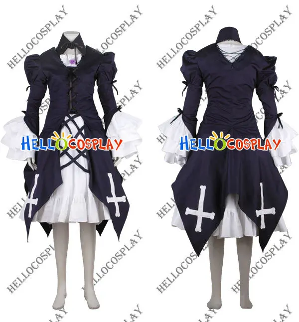 

Костюм для косплея Rozen Maiden Suigintou H008