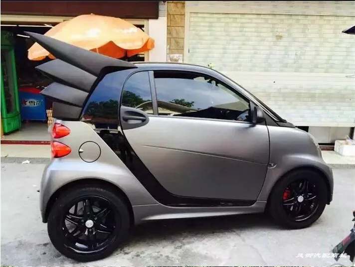 1 пара праймер задний багажник спойлер AERO крыло спойлер для Smart Fortwo 2008 2009 2010 2011 2012 2013 от EMS