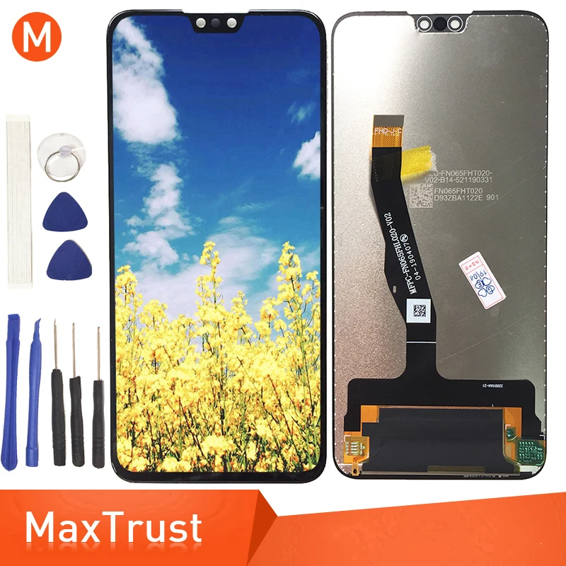 5 шт./лот Высокое качество 6 &quotдля Huawei Y9 2019 JKM LX1 LX2 LX3 ЖК дисплей с кодирующий