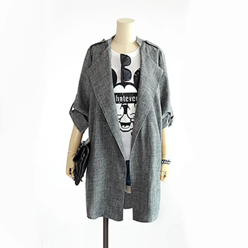 Casaco Feminino, размера плюс, осенне-зимнее пальто, новая мода, длинное пальто, куртка для женщин, тонкий тип, женский халат, верхняя одежда, манто