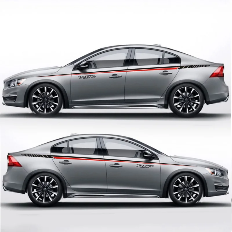 Автостайлинг TAIYAO Спортивная Автомобильная наклейка для volvo S60 V60 автомобильные