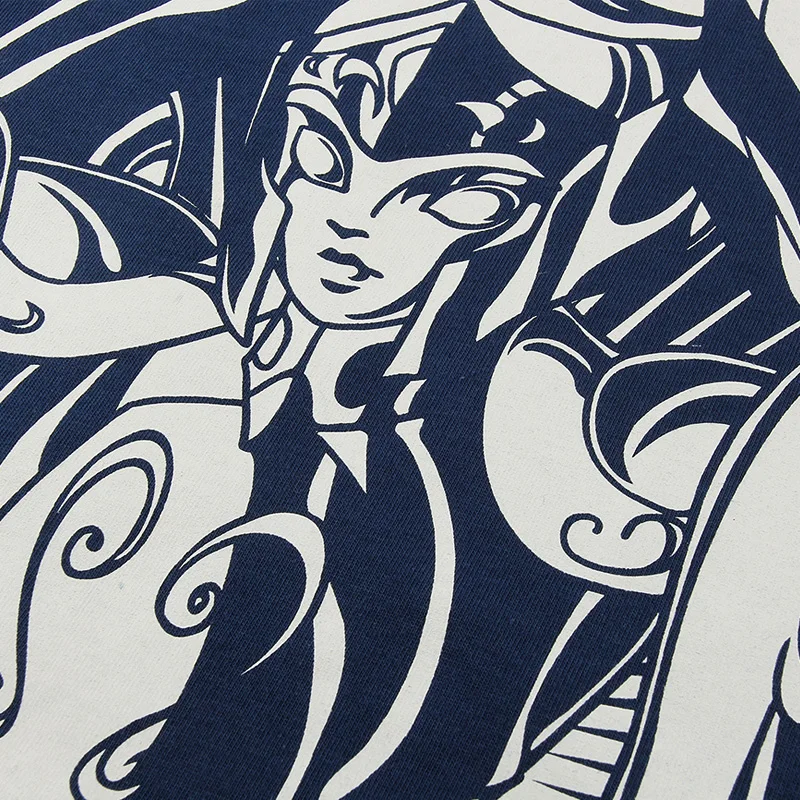 TEE7 Для мужчин футболка для мальчика аниме Saint Seiya Водолей футболки Высокое