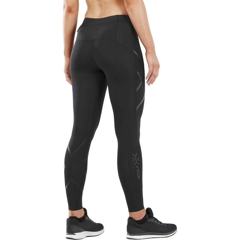Women's Compression MCS Running Tights 2XU Elite Series (Size M Black) TmallFS | Спорт и развлечения