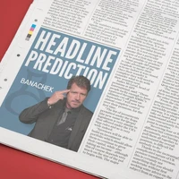 2017 headline prediction by banachek magic tricks