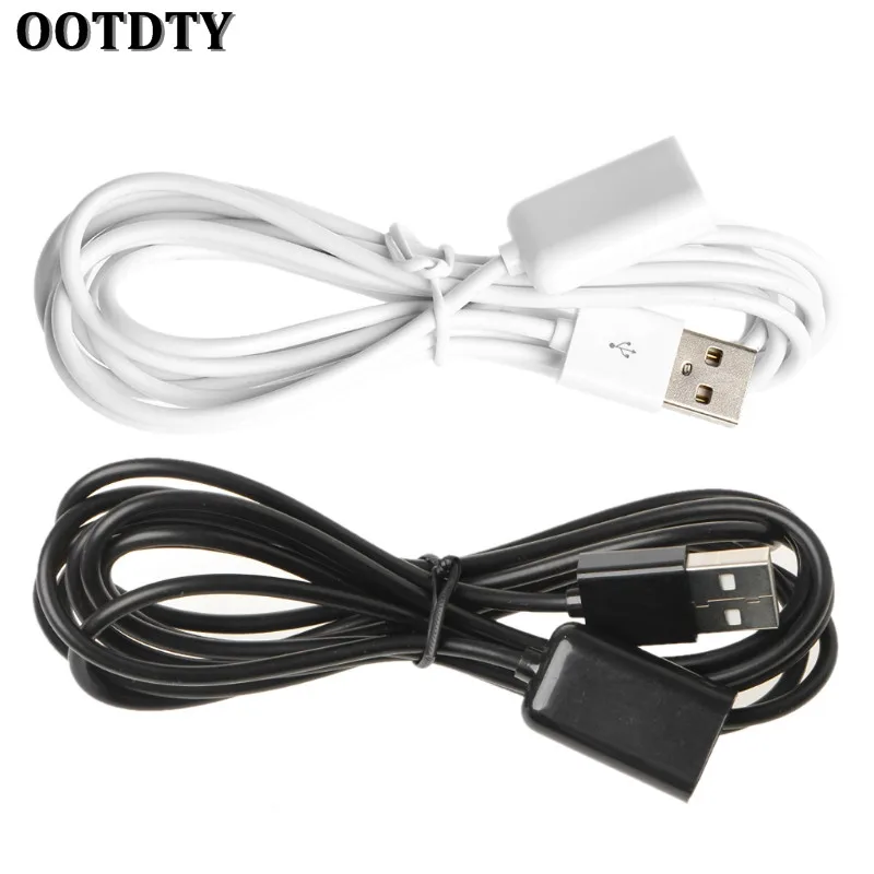 

OOTDTY 2M USB 2.0 Male to Female Data Sync Extension Cable Wire For PC Laptop Charger