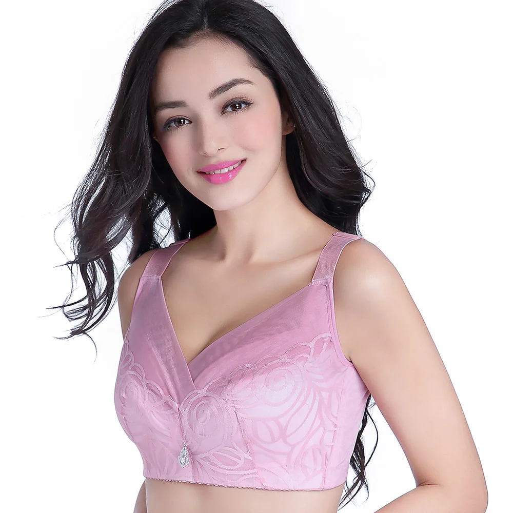 Бюстгальтер Fikoo закрытый тонкий черный синий без подкладки # Z004