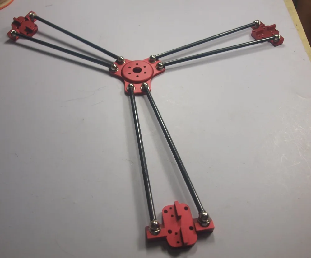 Магнитный эффект Reprap Kossel k800 + карета 180 мм Карбоновые трубки диагональные