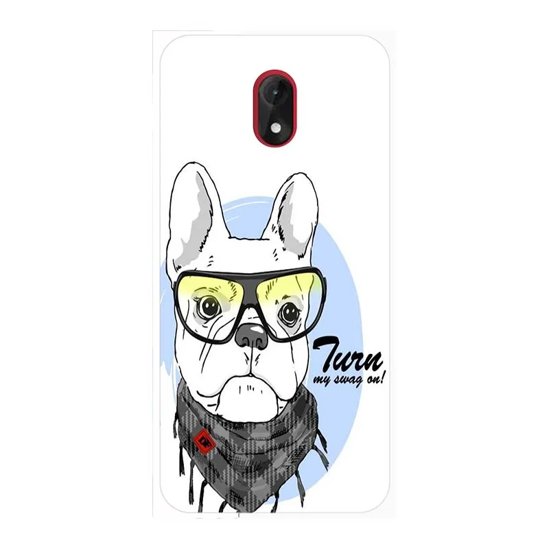 Case For Lenny5 Original Cartoon Print Phone Case For Wiko Lenny 5 Case Soft Matte TPU Silicone Back Cover For Wiko Lenny 5 5.7" - Цвет: A304