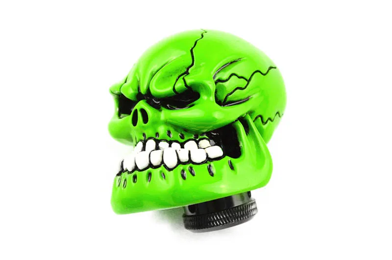 Универсальный ручной рычаг переключения передач механическая резьба Череп