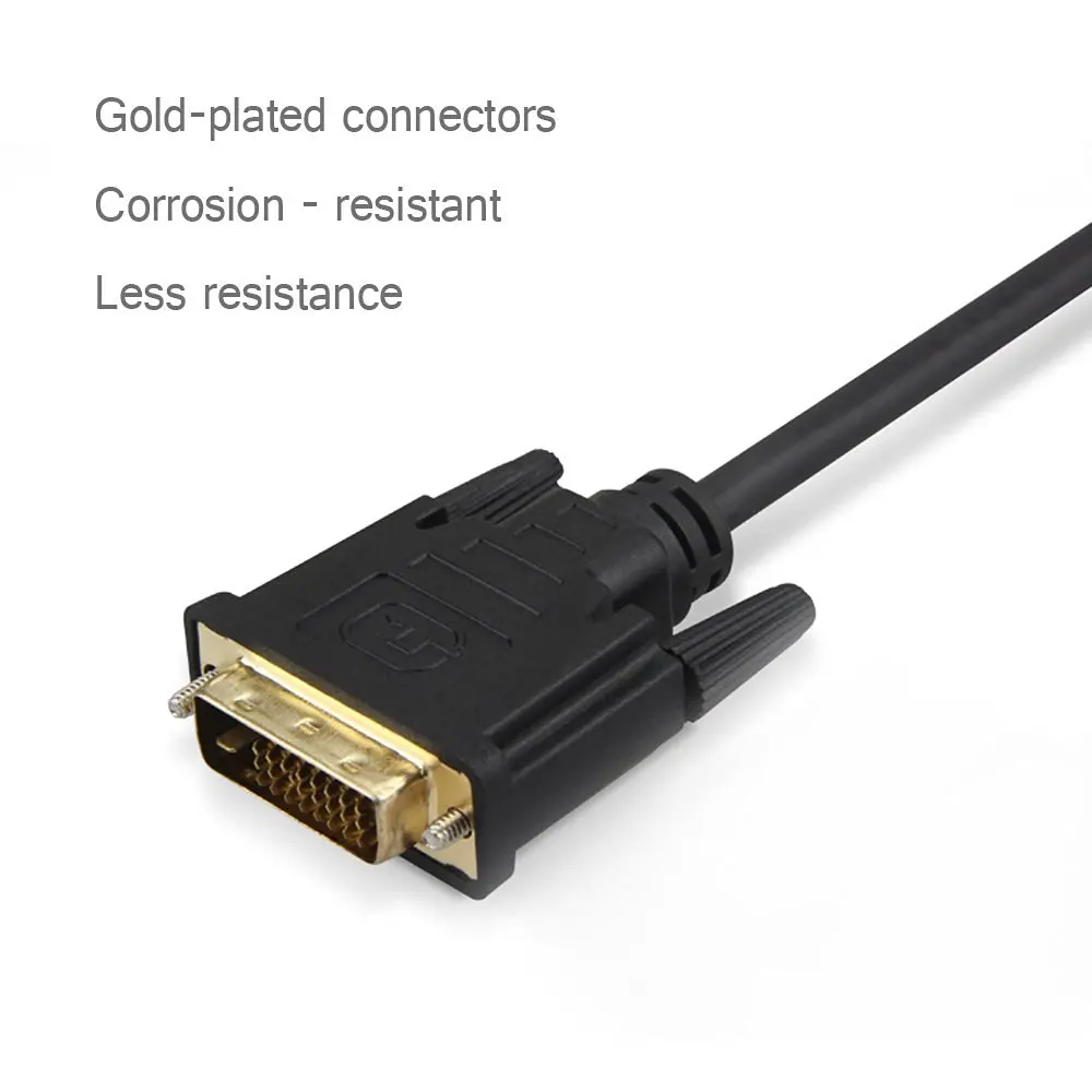 DVI-D DVI 24 + 1 К VGA Full HD 1080P HDTV соединительный кабель с Micro USB Мощность для PC монитор
