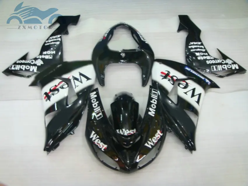 Бесплатная доставка ваш комплект обтекателей для KAWASAKI Ninja 2006 2007 ZX10R дешевые