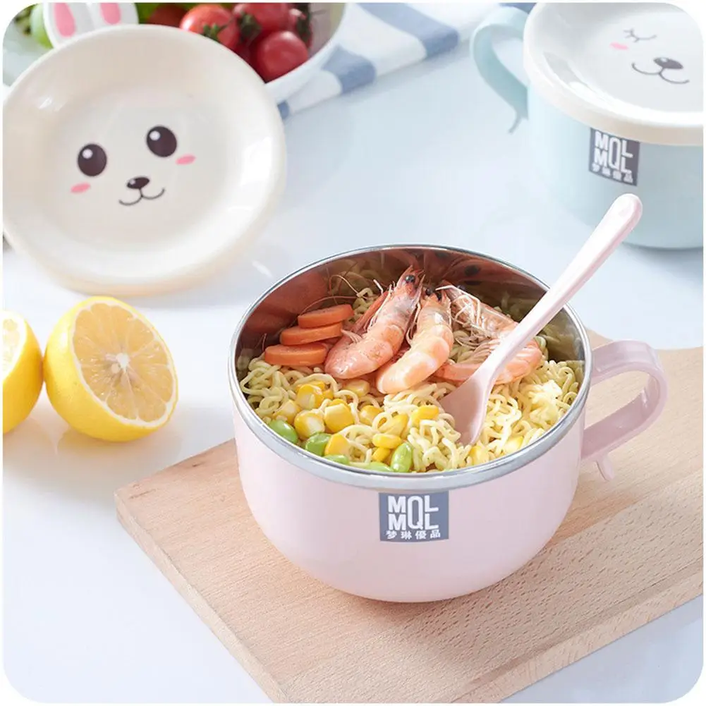 TPFOCUS милый мультфильм мгновенная миска для лапши фруктовый рис салат контейнер