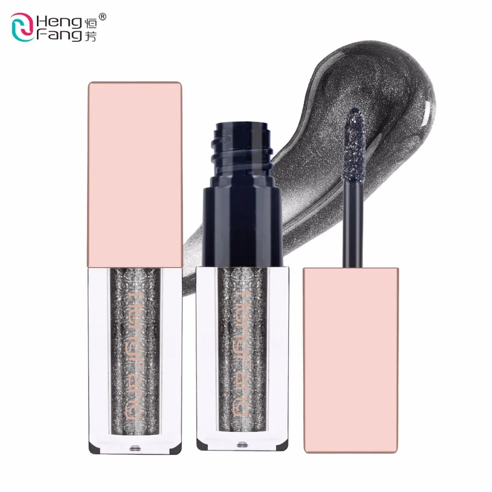 Heng Fang Shimmer Shine тени для век Макияж Блеск oogschaduw maquillage yeux жидкие пигмент Алмазный