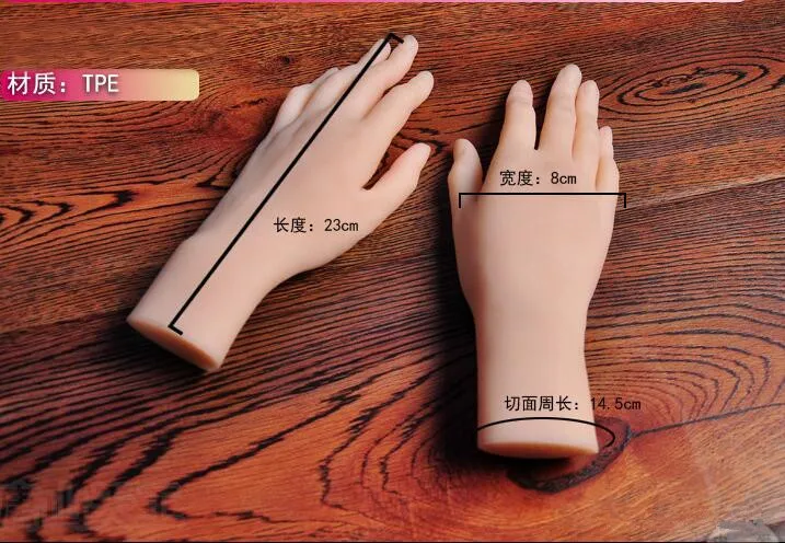 Реалистичный силиконовый манекен для мужчин демонстрации колец и ювелирных