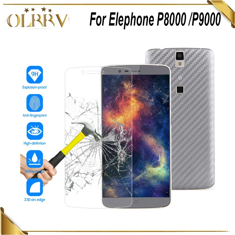 Для Elephone P9000 закаленное стекло Переднее защитная пленка для P8000 Замена телефона