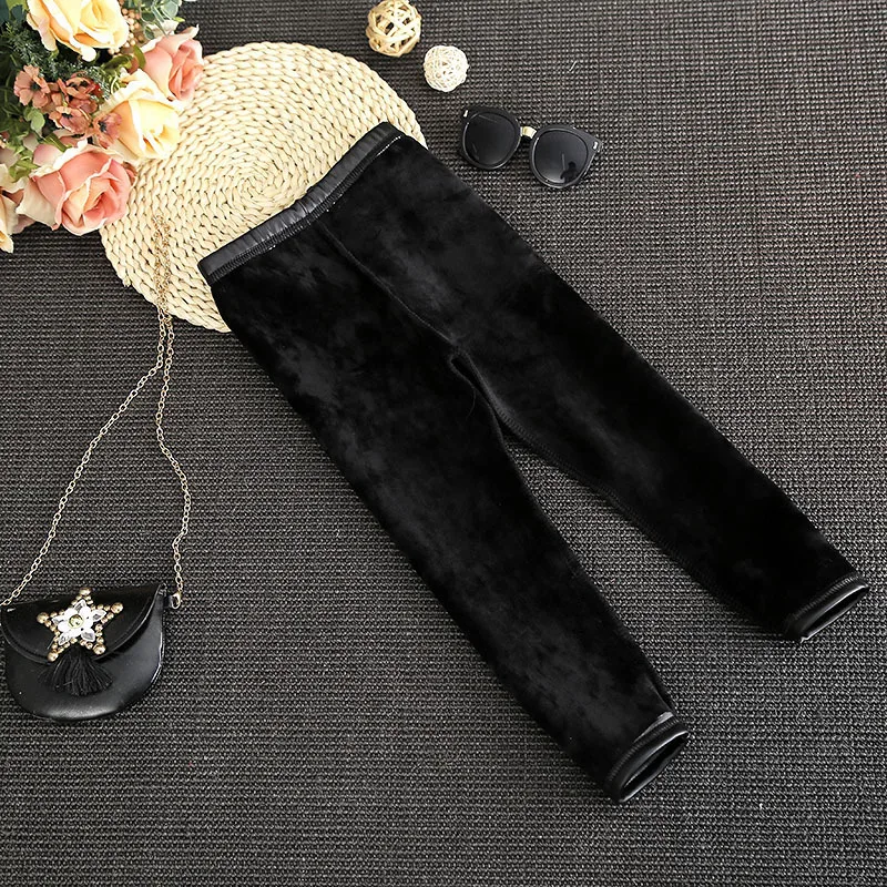 5 6 7 8 9 10 11 12 13 Years Girls Legency Autumn Winter Lacina Teenagers Baby Leather Pant Kids Teens Wear | Мать и ребенок
