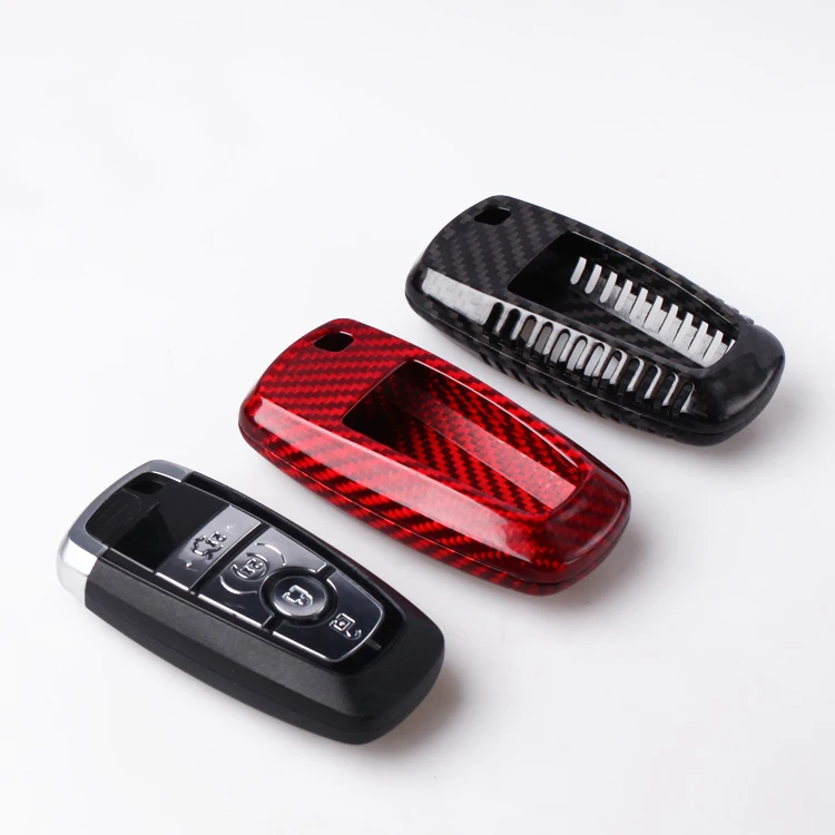 Автомобильные аксессуары автомобильный Стайлинг чехол для ключей из чистого