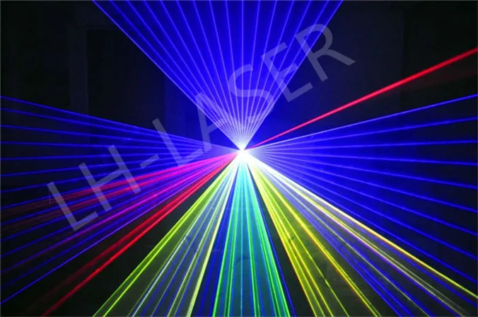 Бесплатная доставка RGB Полноцветный лазер DMX512 паук луч движущаяся голова