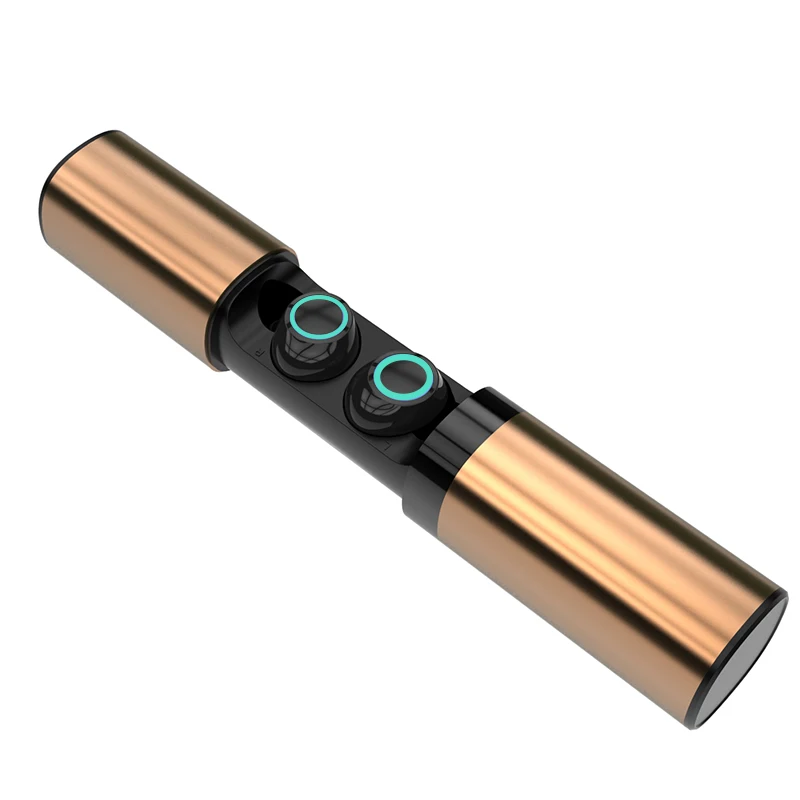 IPX4 Водонепроницаемая TWS Trure Беспроводная гарнитура Bluetooth вакуумные