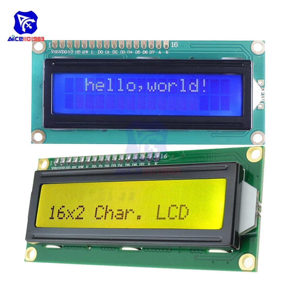 ЖК дисплей diymore 1602LCD с IIC I2C TWI последовательный интерфейс SPI Board 5V для Arduino|character