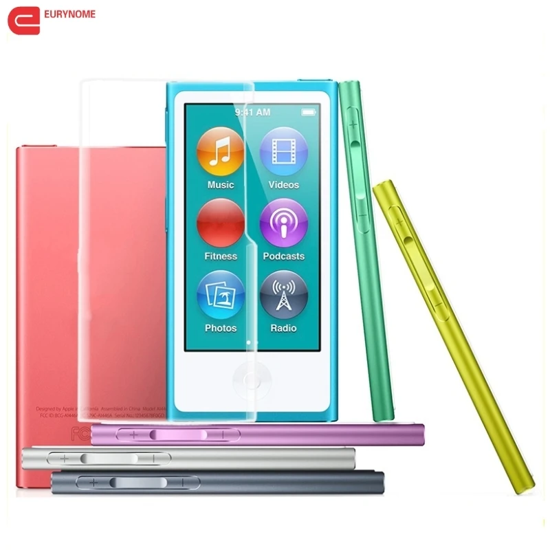 Case for Ipod Nano 7 Cover Candy Color Soft TPU Silicone Case for Apple iPod Nano 7 7th generation Case