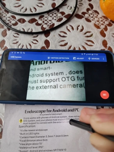 Эндоскоп 720P USB Type-C для ПК Android камера осмотра трубок бороскоп автомобиля запись