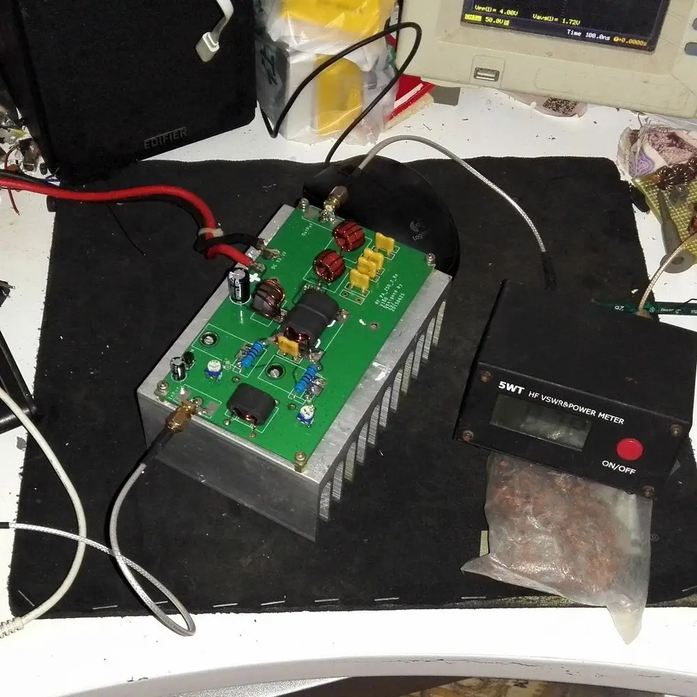 Высокочастотный линейный усилитель мощности 100 Вт Наборы сделай сам для