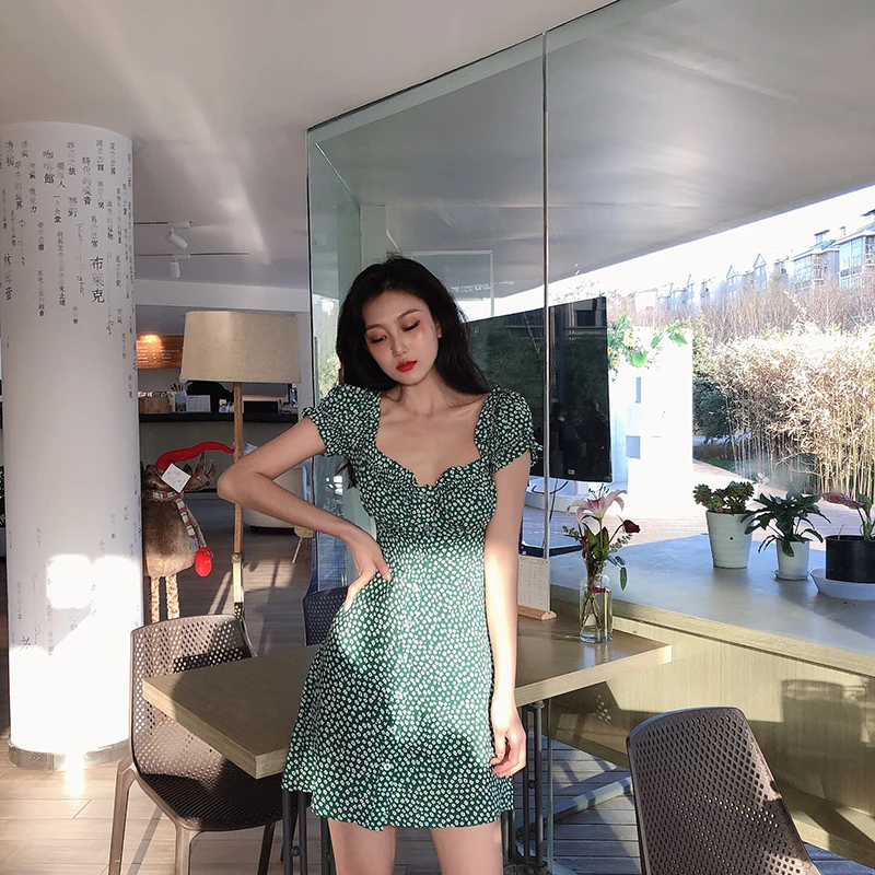 Moda feminina модное Брендовое женское шифоновое летнее платье шикарное цветочное