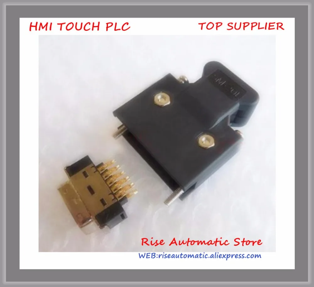MR-J2CN1 x2 комплект коннекторов CN1 I/O IAK3_Servo MRJ2CN1 SCSI 20-контактный разъем для стандартного замены сервопривода 3M CN2 штекер