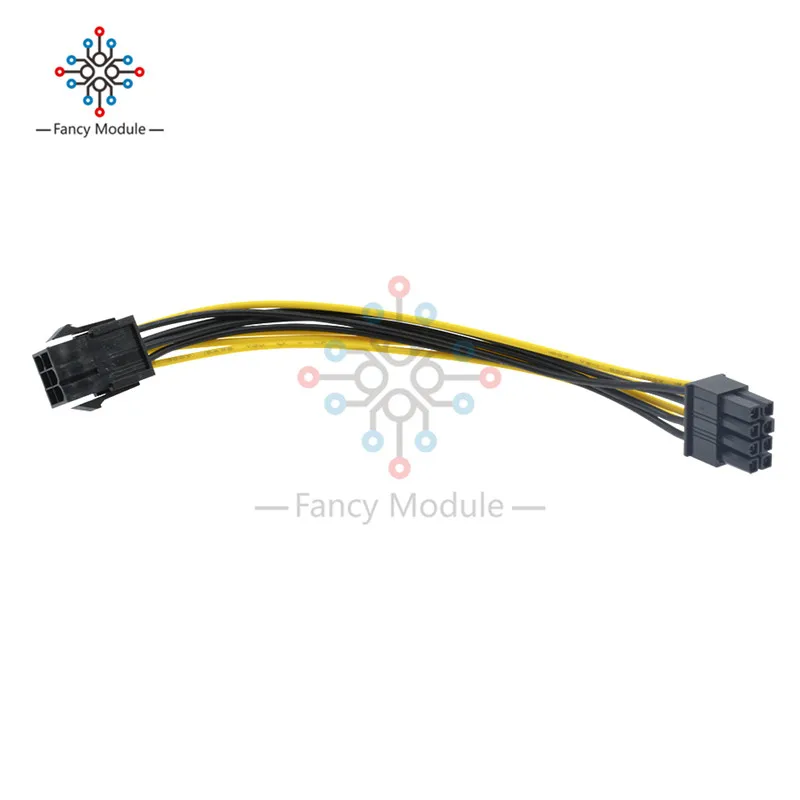 6 Pin Feamle к 8 Male PCI Express кабель преобразователя питания ЦП видеокарта PCIE
