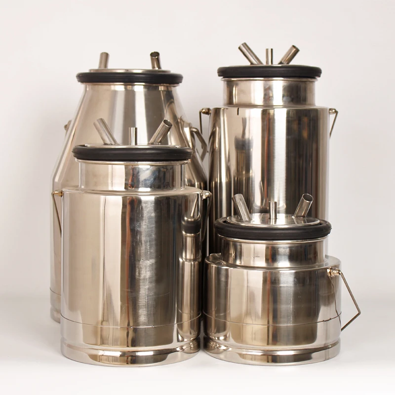 Ведро для молока из нержавеющей стали 10 л контейнер SS304 с ручкой банка молочной