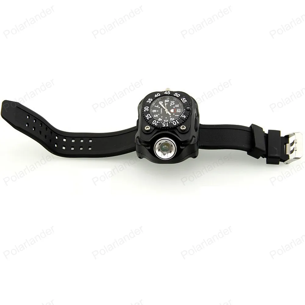 Мода Спорт на открытом воздухе механические часы водонепроницаемые Группа свет