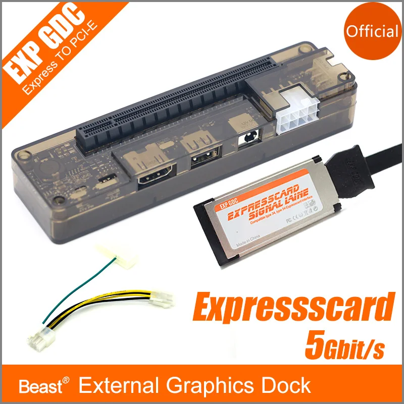 PCIe PCI E EXP GDC внешняя независимая док станция для ноутбука/док ноутбука версия