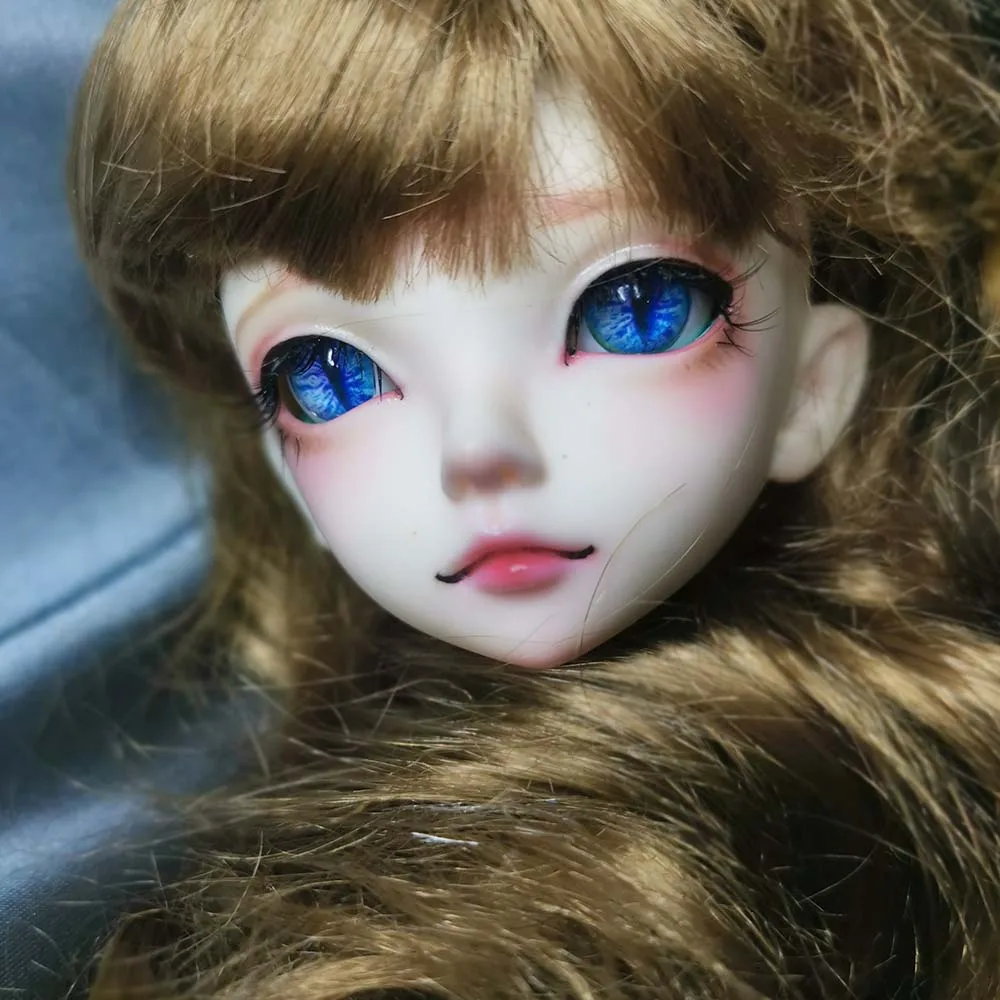 Аксессуары для bjd eyes 1/4 1/6 1/3 1/8 фиолетовые синие кошачьи глаза сделай сам акриловые
