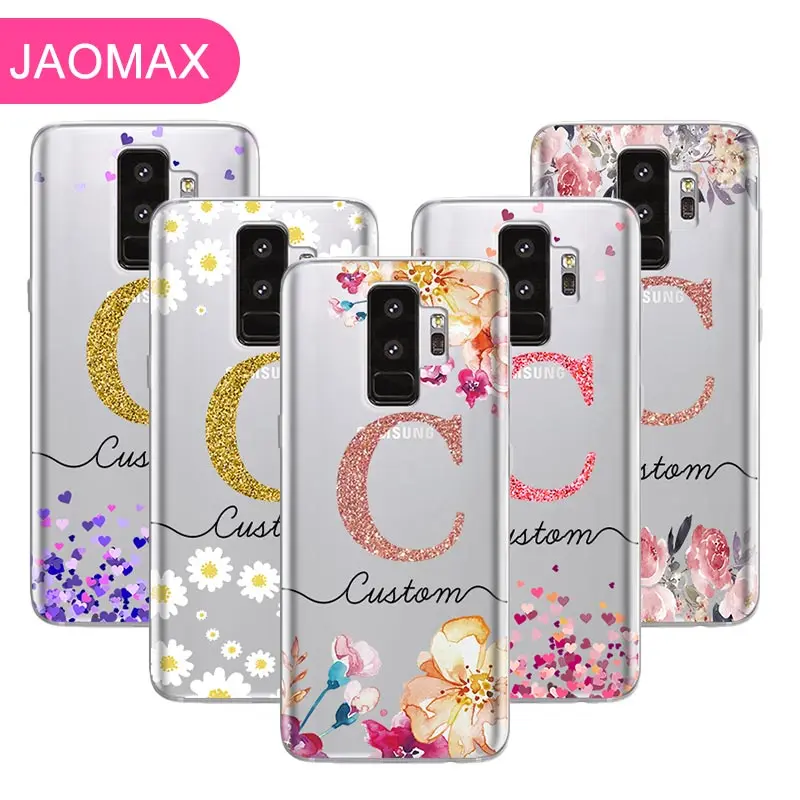 Jaomax персонализированный Чехол для телефона Samsung Galaxy S6 S7 edge S8 S9 Plus Note 8 Мягкая