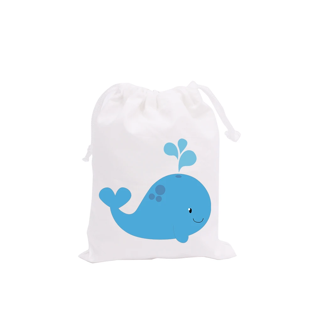 Under the Sea Party Favor Bags Candy Marine Animals Theme Crab Octopus Birthday Gift Kids Supplies | Дом и сад
