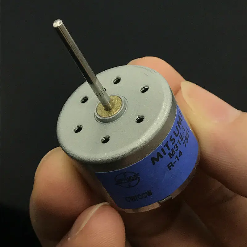 Микро двигатель MITSUMI M31E 1 постоянного тока 5 В 3 в 7 6 6800 об/мин мини RF 310 мотор