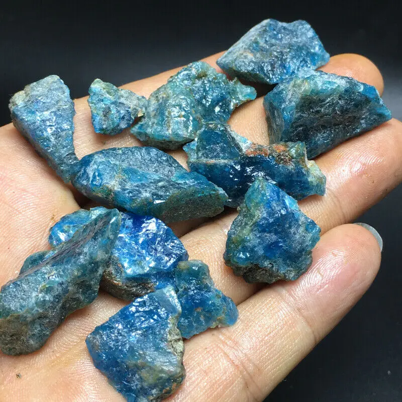 

100g Natural apatite Crystal Rough Raw Stone Rock Specimen From Madagascar