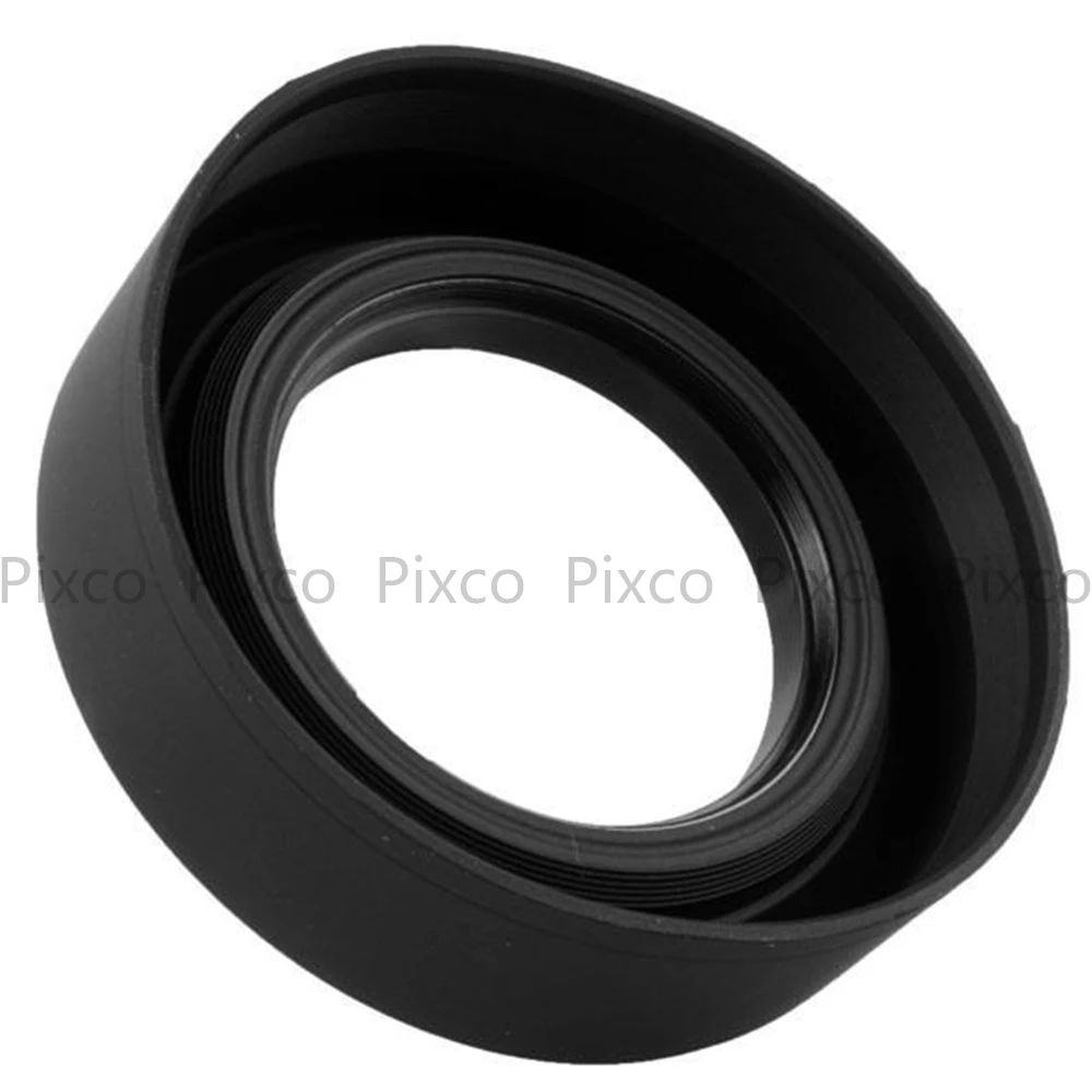 Pixo для камеры Canon Nikon 58 мм 3 в 1 этапа спуск Резиновая бленда Nikon|rubber lens hood|lens hoodcollapsible