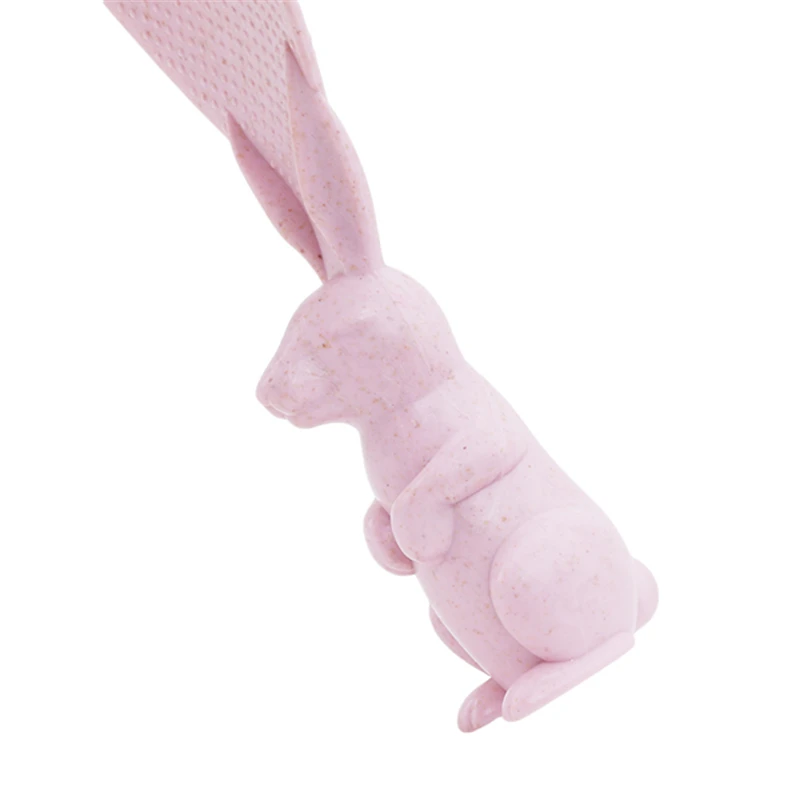 Милый кролик Пшеничная солома антипригарная рисовая ложка домашняя высокая