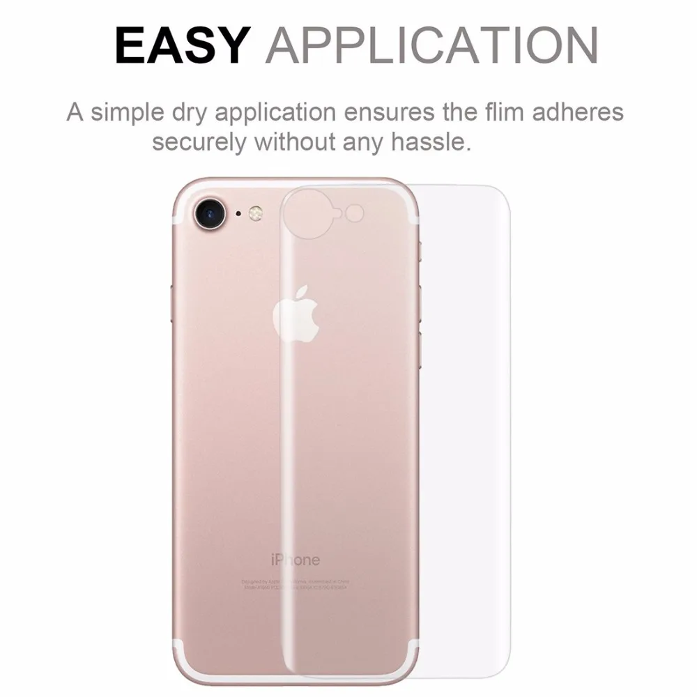 Пленка для экрана iPhone 8 и 7 0 1 мм HD 3D изогнутая ПЭТ задняя полноэкранная защита|screen