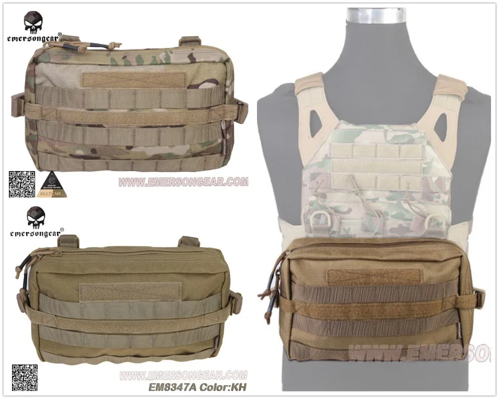 

Многофункциональная поясная сумка EMERSON 1000D Molle, тактический кошелек с откидывающейся штаниной, койотовый коричневый/MC/KH/AOR1/AOR2 /FG