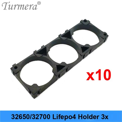 Красный Turmera, новинка 32650, 32700, 3x держатель для батареи, защитные антивибрационные пластиковые скобы для 32650, 32700, батарейный блок,, новинка, jan1 - Цвет: Красный