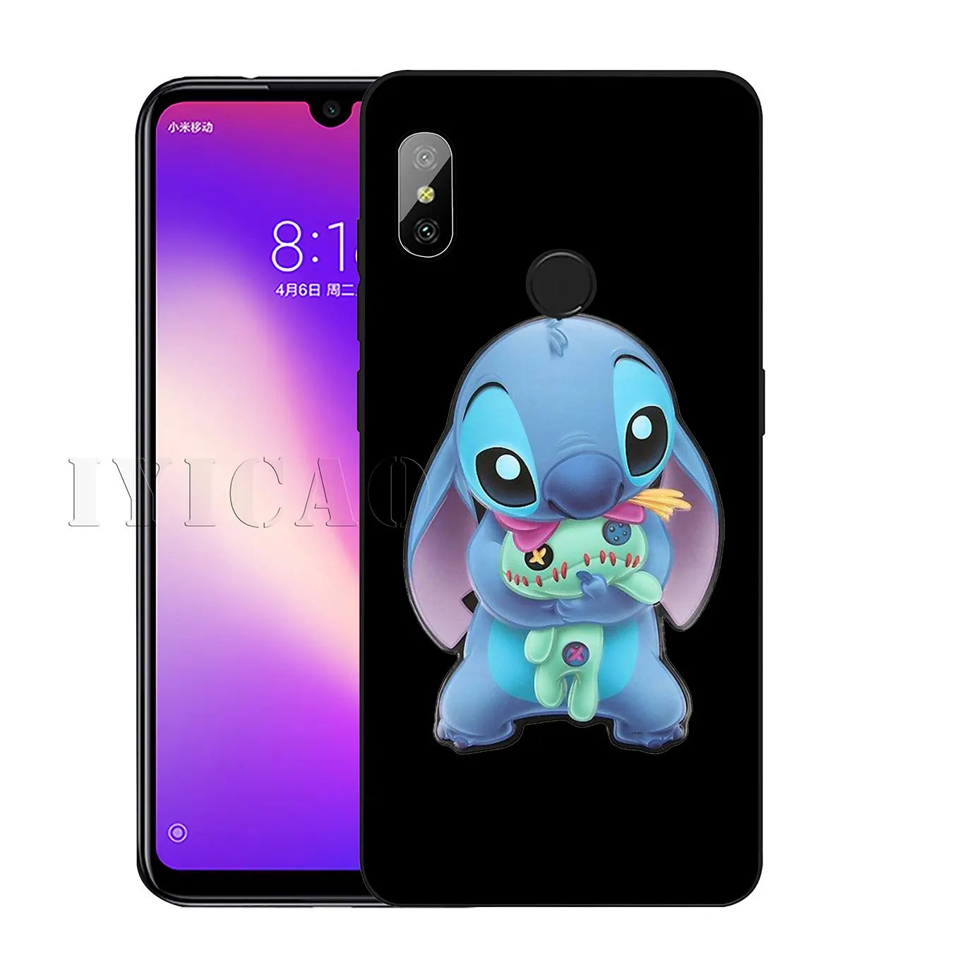 IYICAO Мягкий силиконовый чехол для телефона с рисунком Лило Стич Xiaomi Redmi K20 8A 7A 6A 5A S2