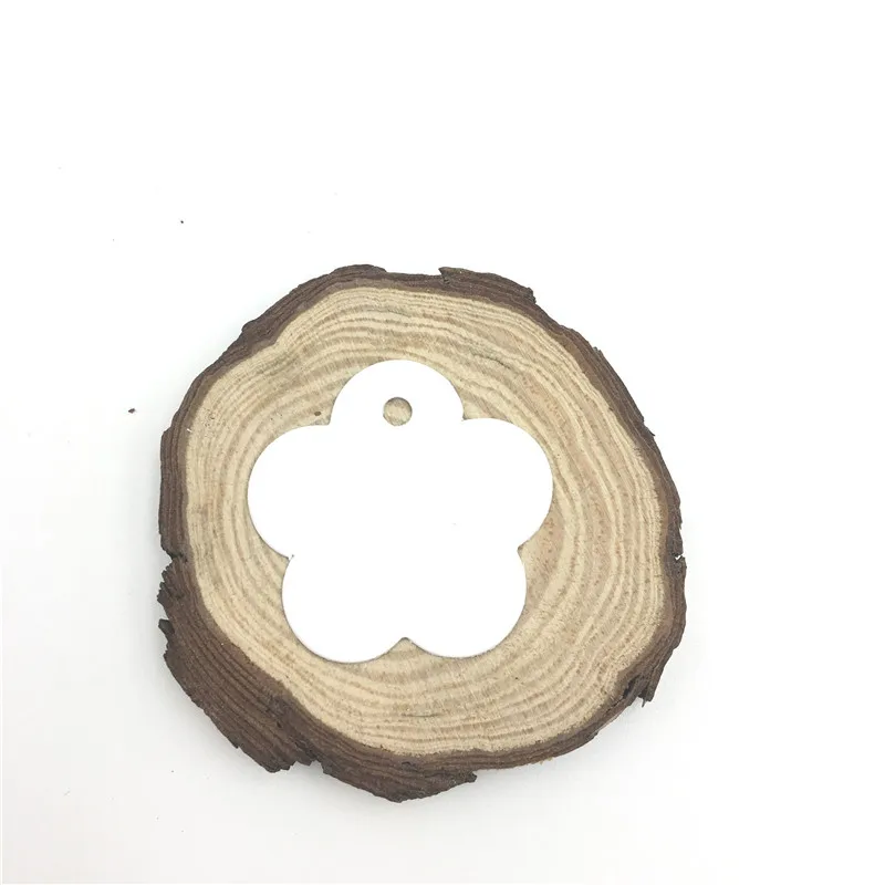 100 шт./лот белый черный коричневый крафт бумага бирки сделай сам мини этикетка для