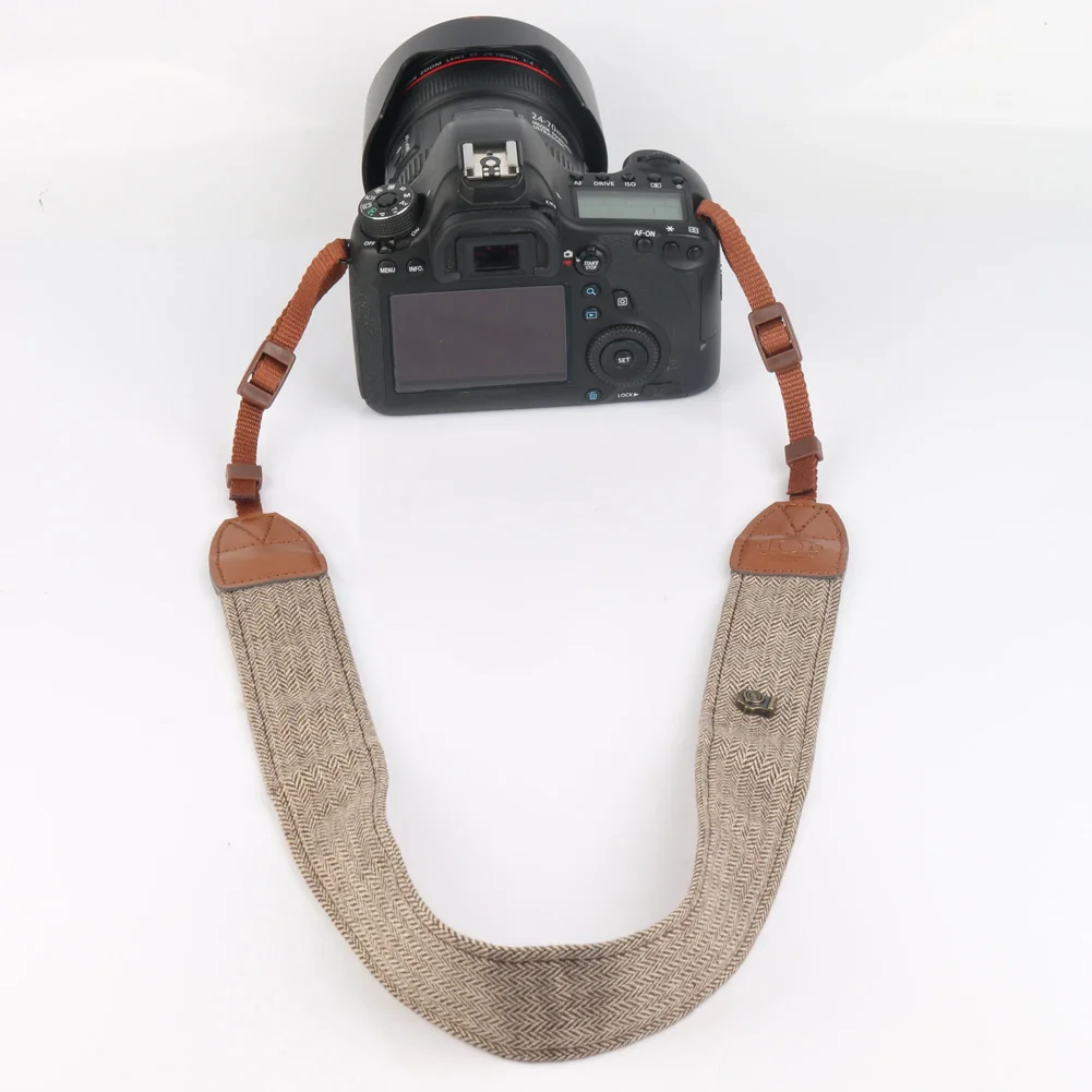 Аксессуары для камеры винтажный ремень Sony Nikon Canon Olympus DSLR|cotton camera strap|straps for nikon